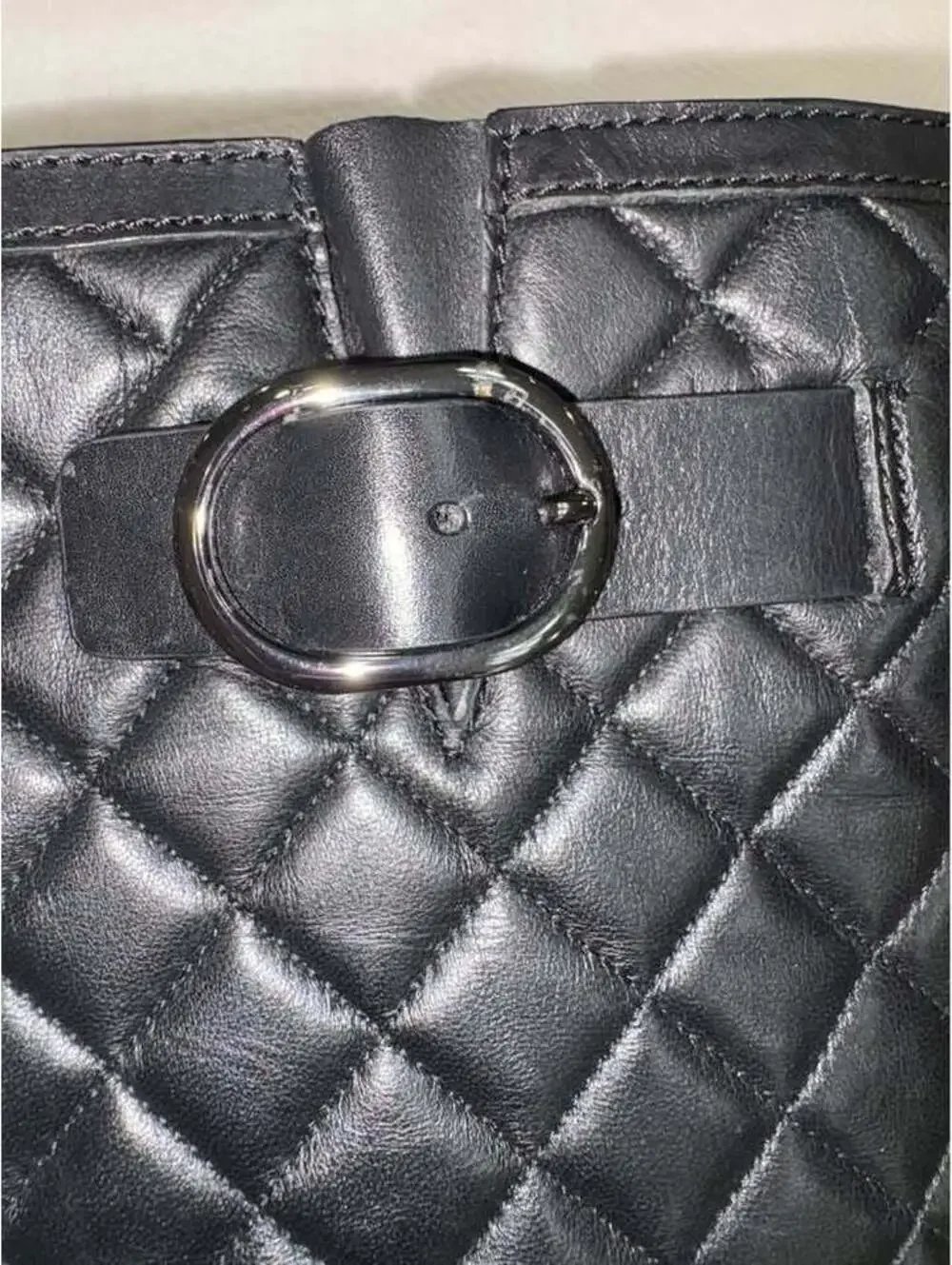 Michael Kors Black Quilted Leather Boots never worn